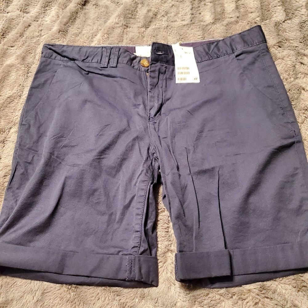H&M shorts for men color blue